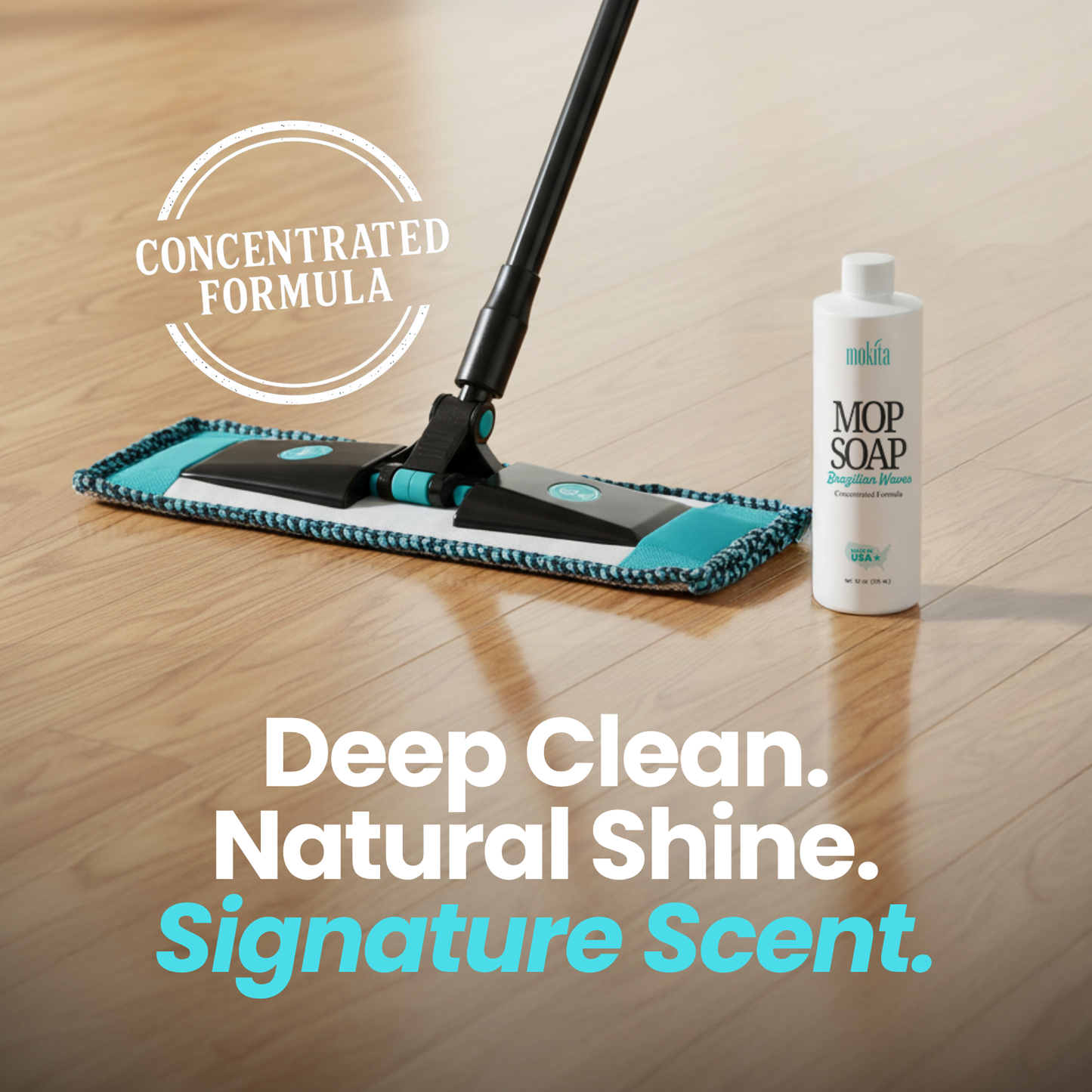Luxury Mop Soap – Concentrated Floor Cleaner for Natural Shine