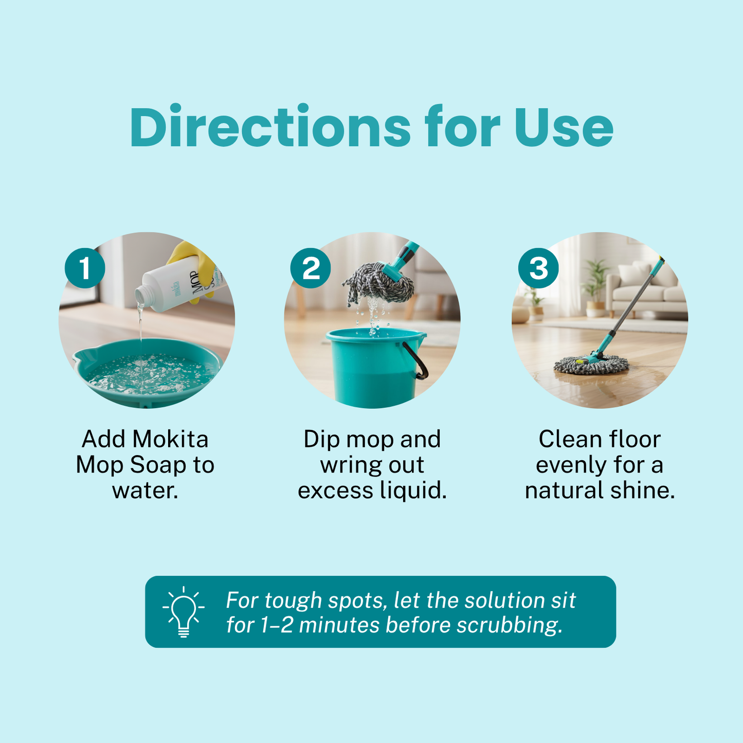 Luxury Mop Soap – Concentrated Floor Cleaner for Natural Shine