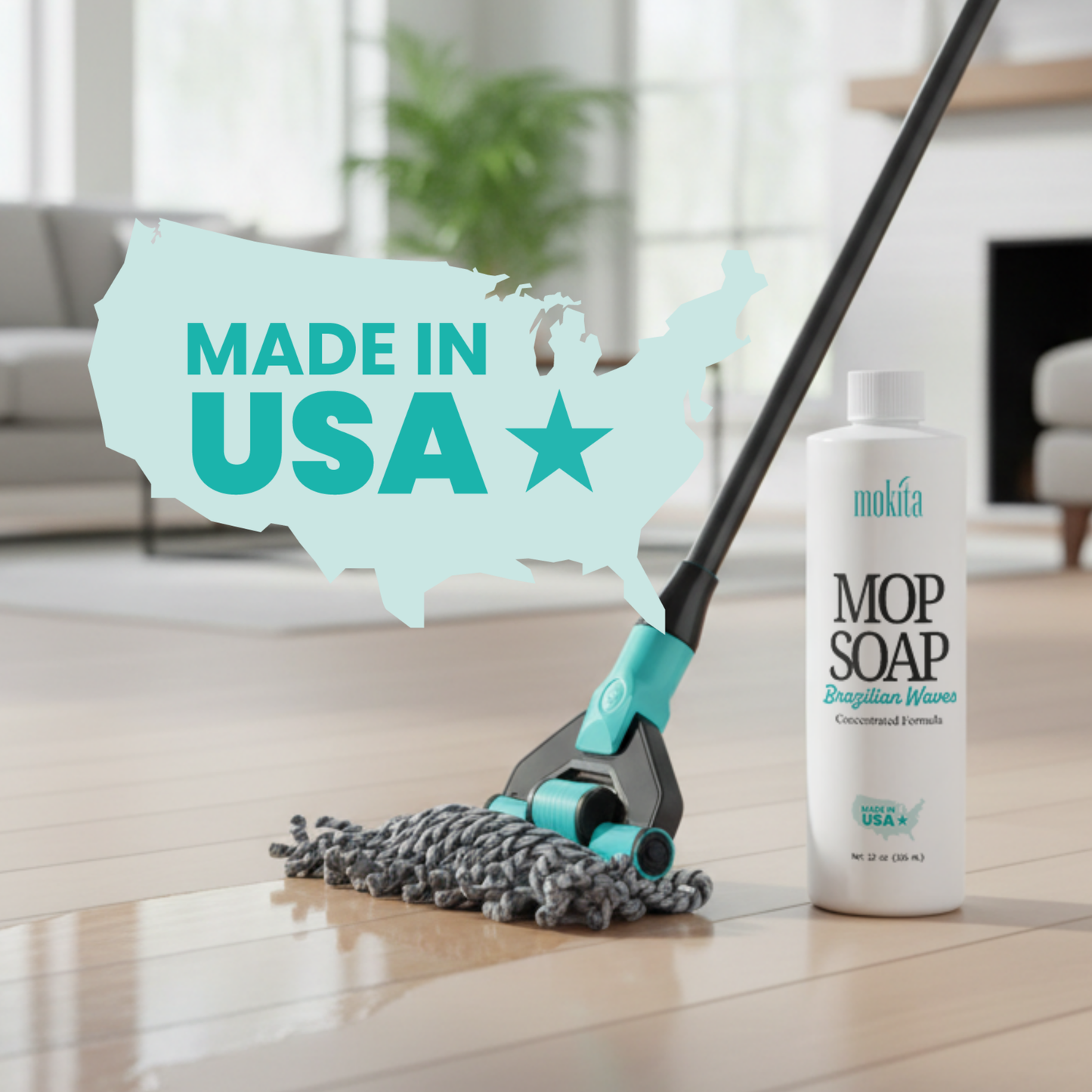 Luxury Mop Soap – Concentrated Floor Cleaner for Natural Shine