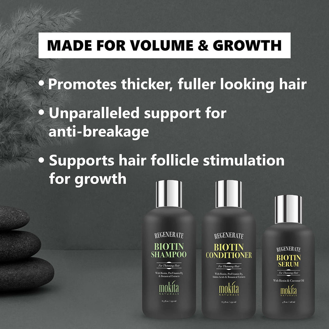 Regenerate Hair: 3-Part System