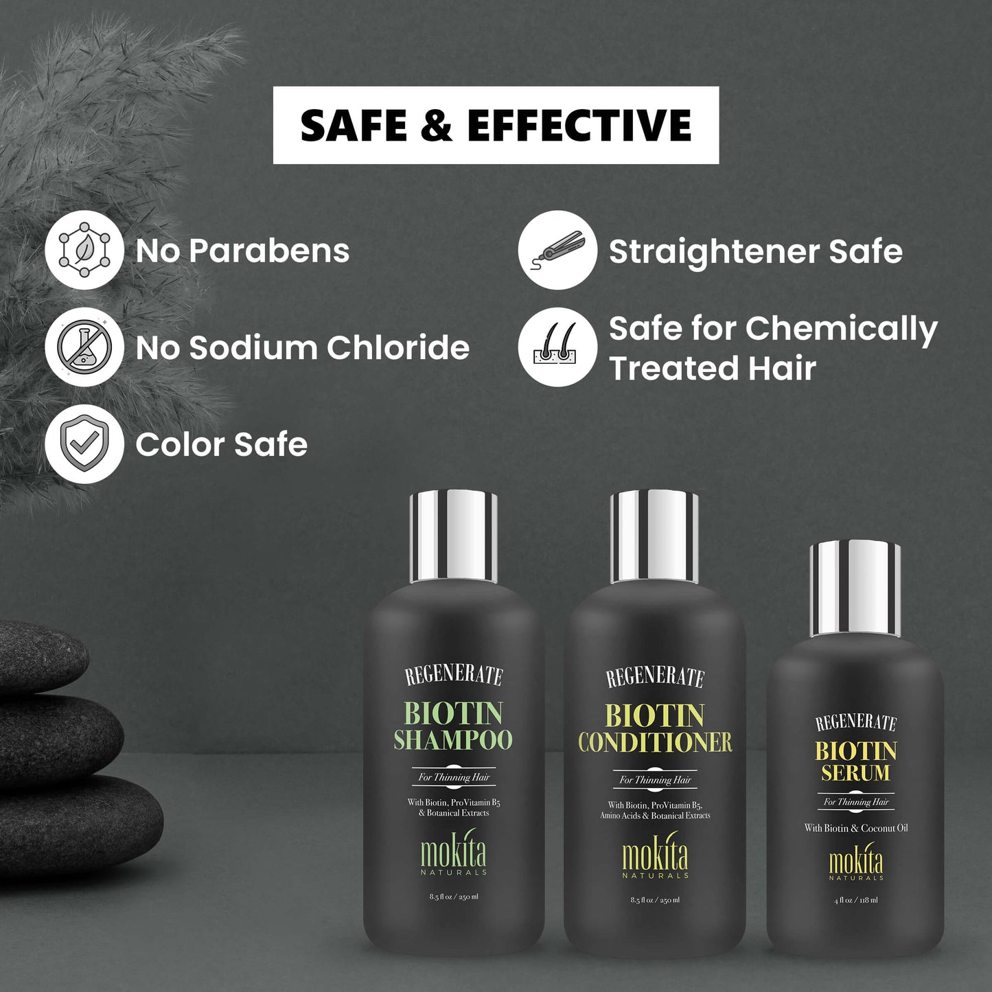 Regenerate Hair: 3-Part System