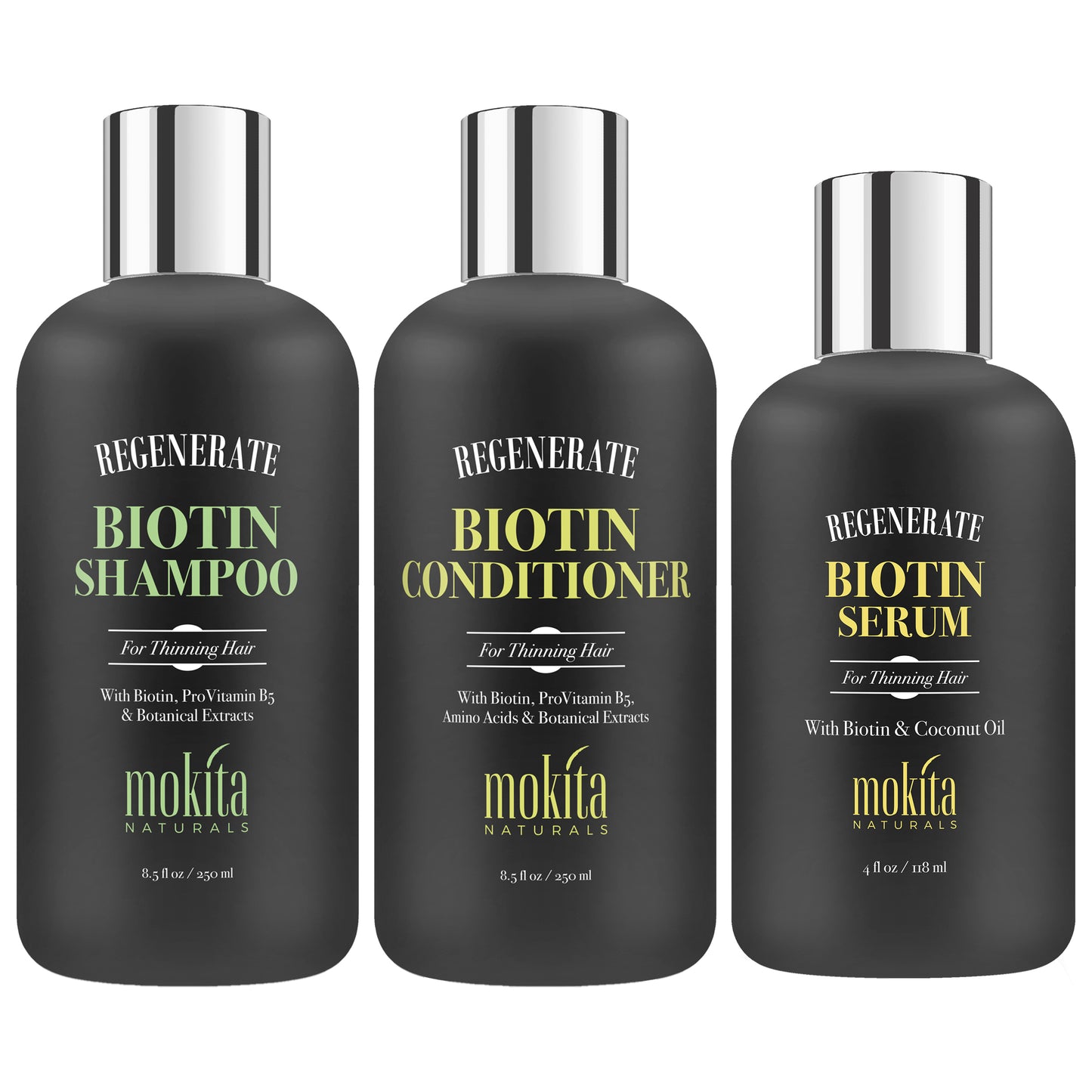 Regenerate Hair: 3-Part System